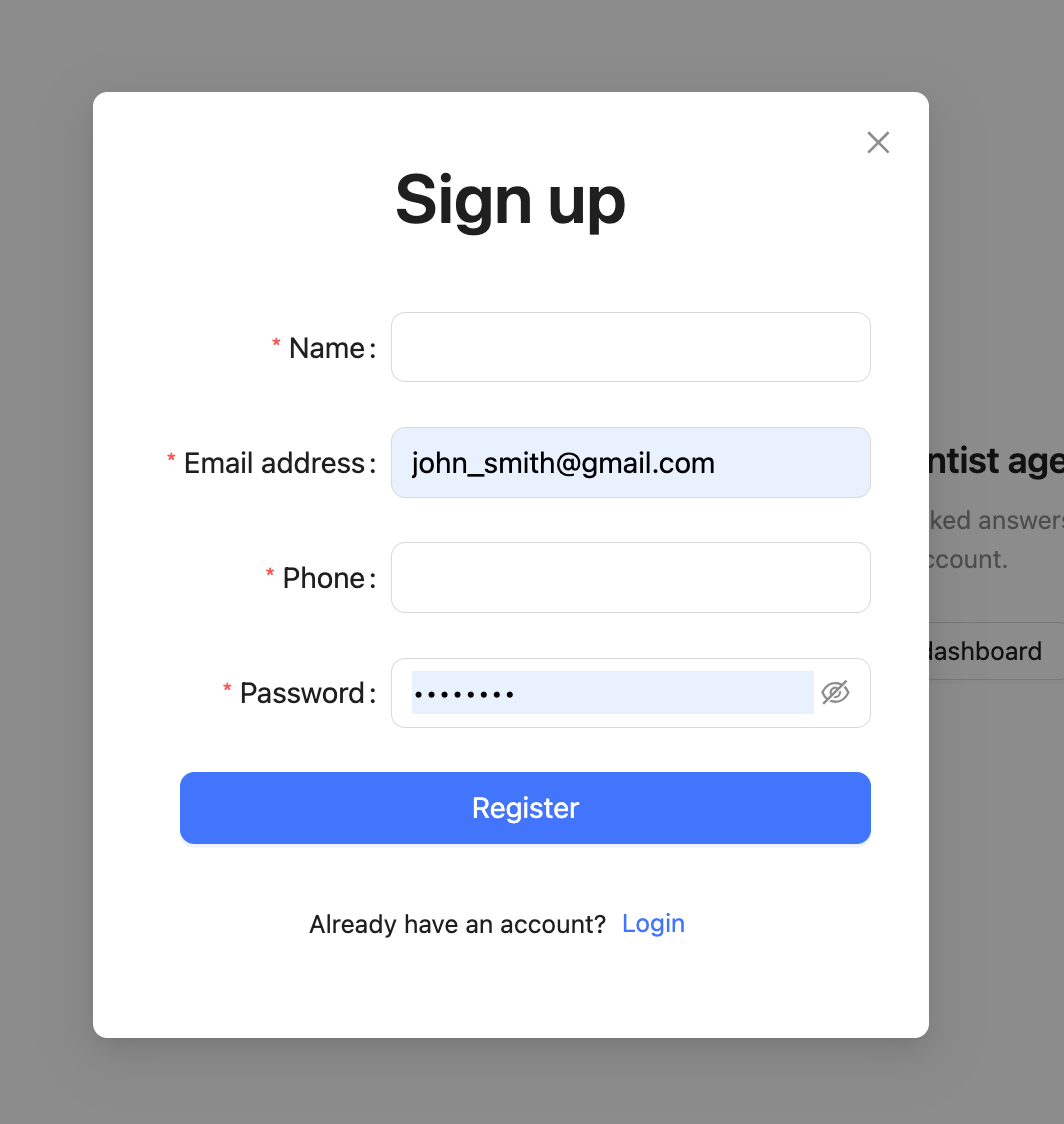 The Formaticon dashboard showing the three workflow entry points and the AI assistant.